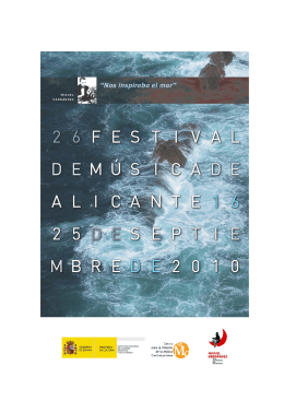 XXVI Festival de Música de Alicante