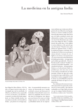 La medicina en la antigua India - Revista de la Universidad de México