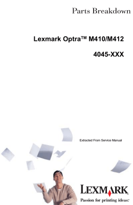Lexmark OptraTM M410/M412 4045-XXX