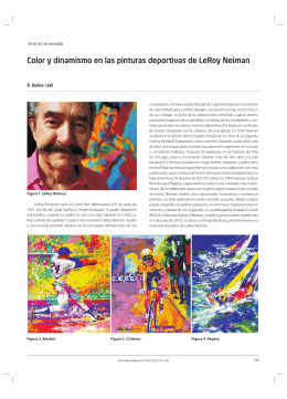 Color y dinamismo en las pinturas deportivas de LeRoy Neiman