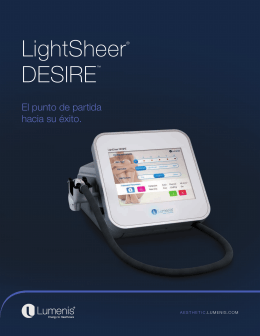 Descargar el brochure médico LightSheer INSIDE