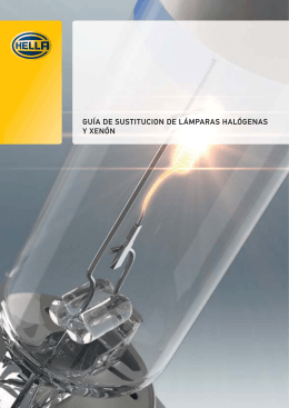 Guía de sustitución de lámparas halógenas y xenón