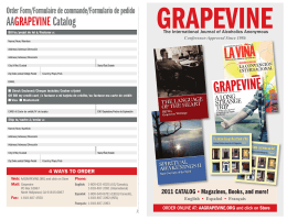 AAGRAPEVINECatalog