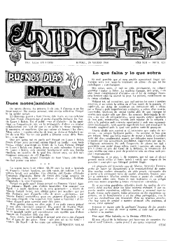 El Ripolles 19660326 - Arxiu Comarcal del Ripollès