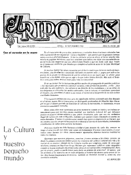 El Ripolles 19631130 - Arxiu Comarcal del Ripollès
