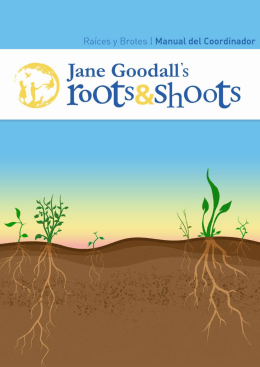 manual del coordinador - Roots & Shoots Argentina