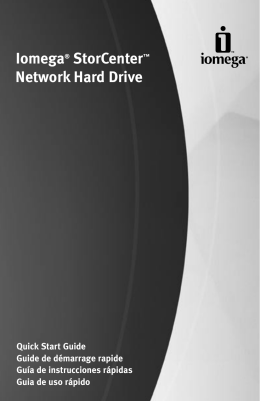 Iomega® StorCenter™ Network Hard Drive