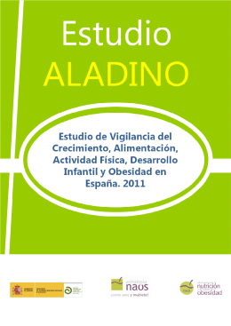estudio ALADINO - Observatorio de la Nutrición y de Estudio de la