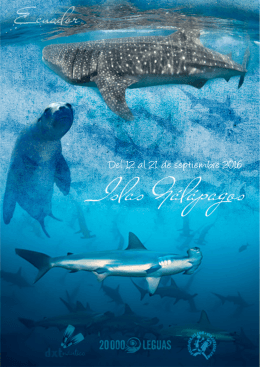 Galapagos 12 al 21 Septiembre 2016