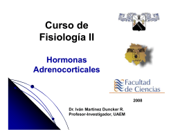 Curso de Fisiología II - Dr. Iván Martínez Duncker