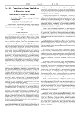 Llei 7/2012 - Govern de les Illes Balears