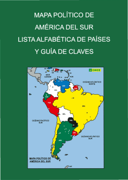 R 3-2 Guía mapa político América del Sur