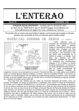 Lenterao Nº 69 - SinDominio.Net