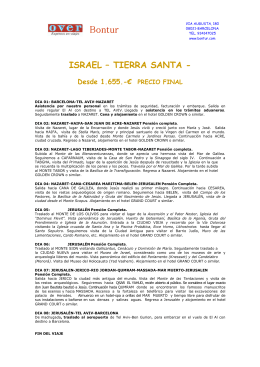 ISRAEL-TIERRA SANTA 2012 7NOCHES PDF