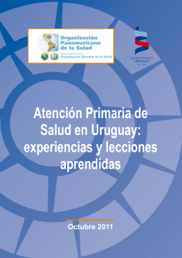 Atención Primaria de Salud en Uruguay
