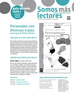 Guía para el aula - Literatura SM Colombia