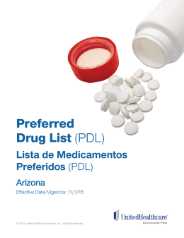 Preferred Drug List - UHCCommunityPlan.com