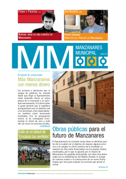 Nº 4 - Julio 2013 - Ayuntamiento de Manzanares