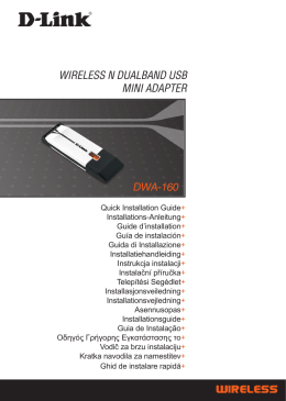 wireless n dualband usb mini adapter dwa-160 dwa