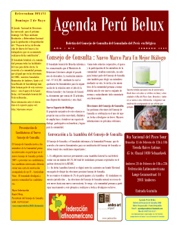 Agenda Peru Belux Febrero.pub