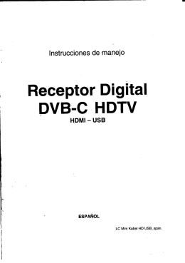 Receptor Digital DVB.C HDTV