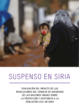 Suspenso en Siria - Oxfam International
