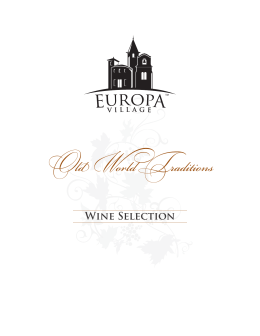 Wine Selection - Europa Village