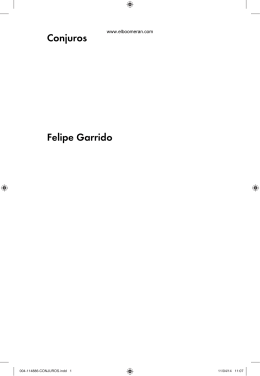 Conjuros Felipe Garrido