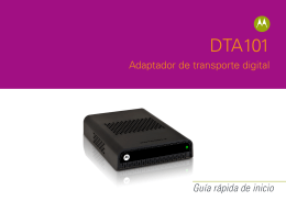 Manual de Motorola DTA101
