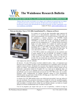 WR Bulletin Vol 5 Issue #16 19-Apr-04 (Spanish)