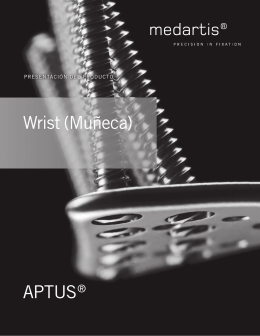 WRIST (MUNECA) - Presentation del producto