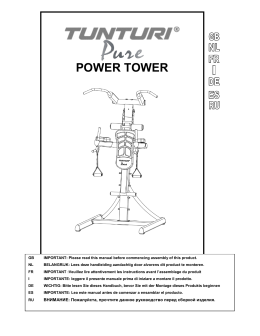 141001 pure Power Tower owner`s manual