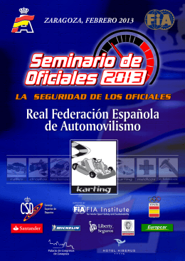 Karting  - Real Federación Española de Automovilismo