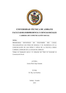 UNIVERSIDAD TÉCNICA DE AMBATO
