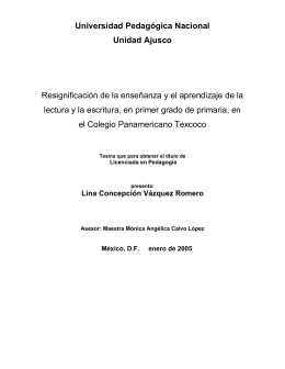 caratula e indice - Biblioteca Gregorio Torres Quintero Universidad