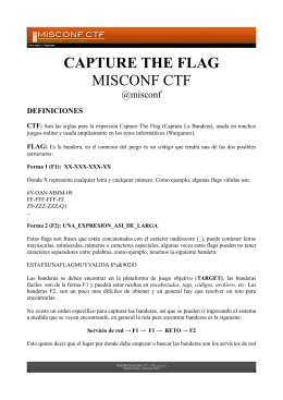 CAPTURE THE FLAG MISCONF CTF