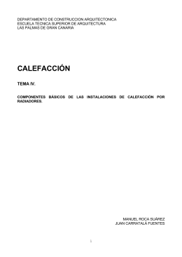 Calefaccion Tema 4 - Editorial de Construcción