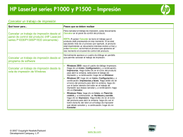HP LaserJet P1000 and P1500 Series - Cancel a print job