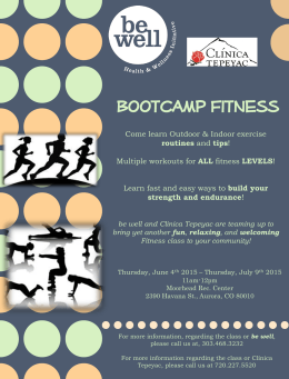 Bootcamp Fitness