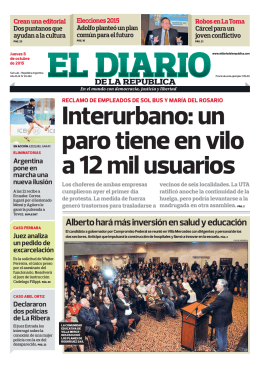 2015-10-08 cuerpo central - El Diario de la República