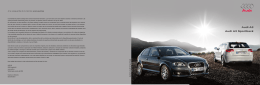 Catálogo del Audi A3