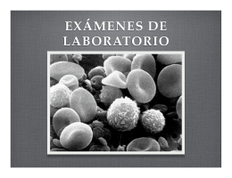 Examenes laboratorio