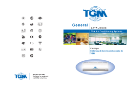 CATALOGUE General TGM Air Conditioning Systems