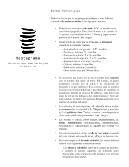 Normas Editoriales - Coordinación de Estudios de Posgrado | UNAM