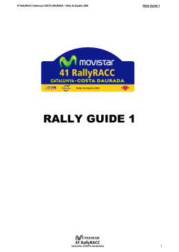RALLY GUIDE 1