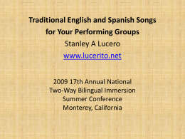 17th Annual National Two-Way Bilingual