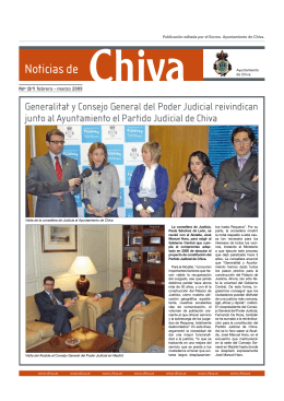 Noticias de Chiva Ayuntamiento