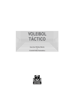 VOLEIBOL TÁCTICO - Editorial Paidotribo