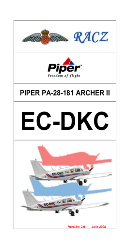 PIPER PA-181- EC-DKC - Real Aeroclub Zaragoza