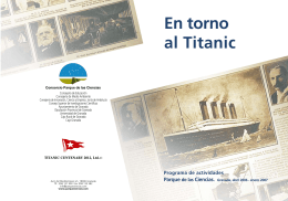 En torno al Titanic - Parque de las Ciencias